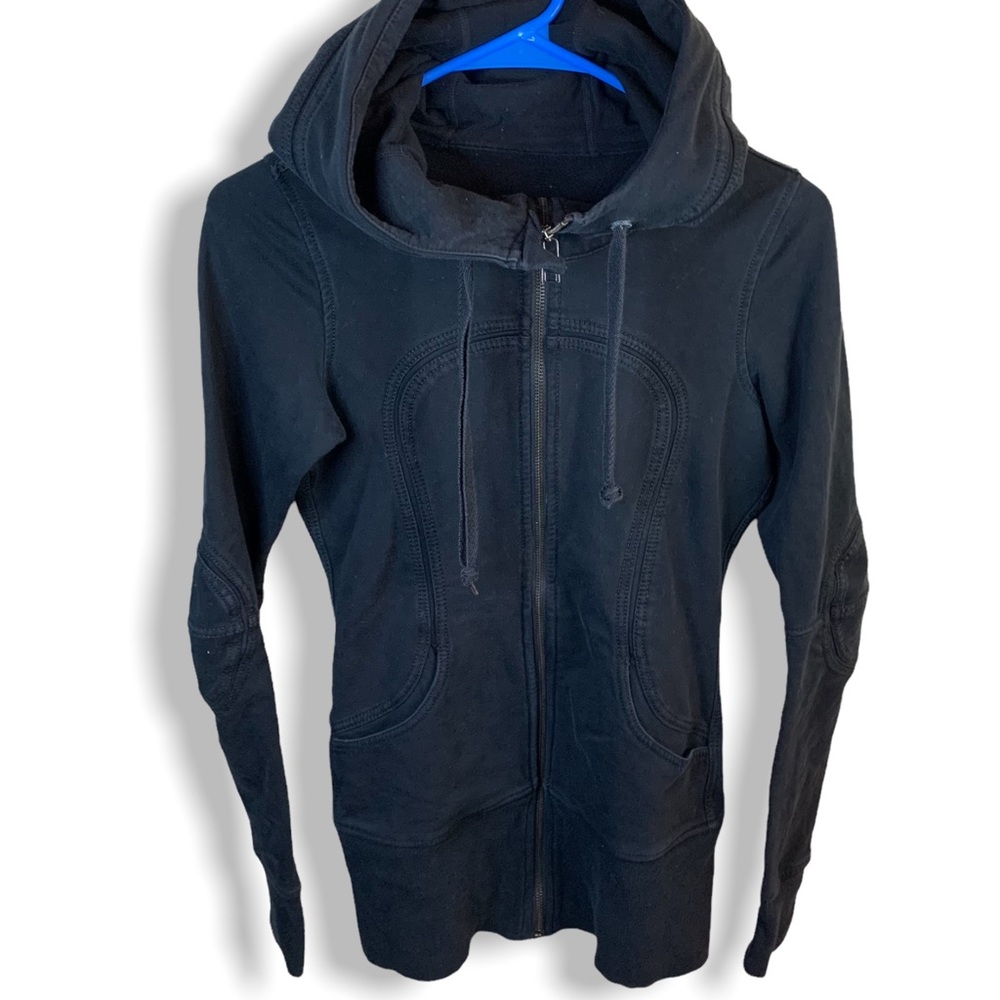 Lululemon Women’s Define Full Zip Track Jacket Thumbholes Black Size 4